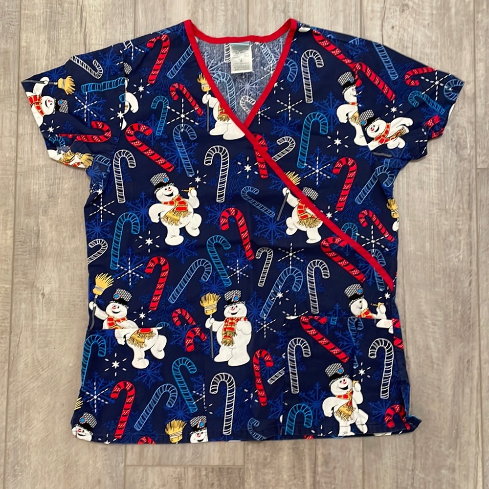 Frosty Scrub Top